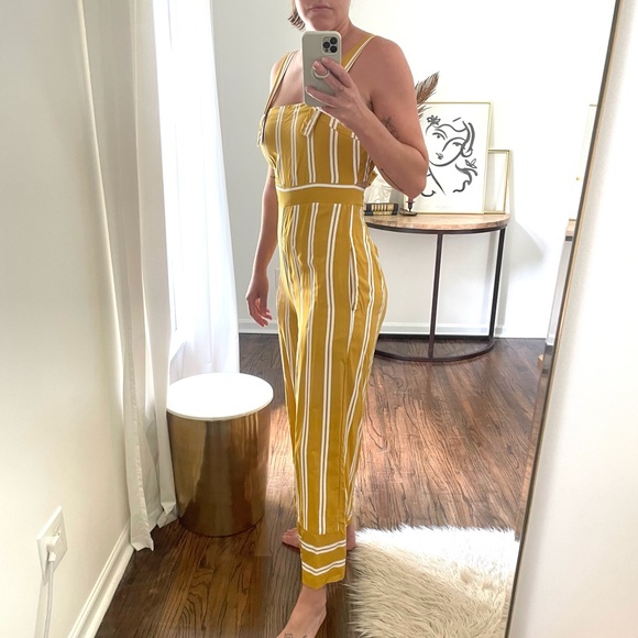 Sancia Striped Jumpsuit - Picture 1 of 8